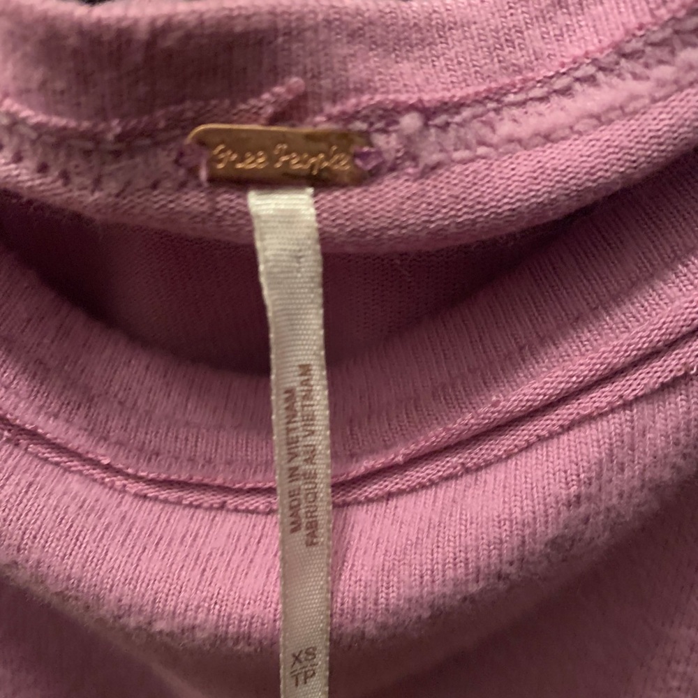Free People Forever your girl babydoll tee xs